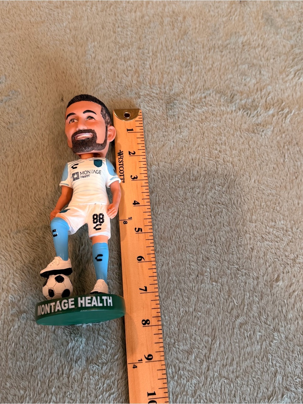 Sebastian Lletget #88 Monterey Bay FC Bobblehead Montage Health USL Soccer - Picture 5 of 6